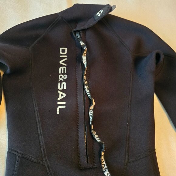 Dive & Sail Black Thermal 3MM Womens Wet Suit Long Sleeve & Full Leg Coverage - Picture 13 of 16